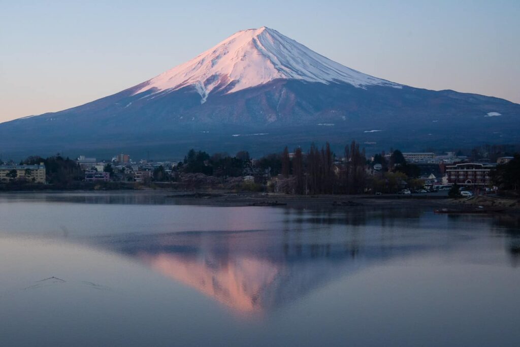 Mt. Fuji day tour included in Japan travel packages