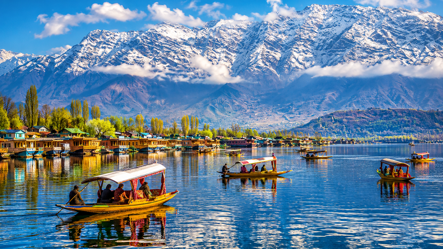 best time to visit Kashmir for a honeymoon